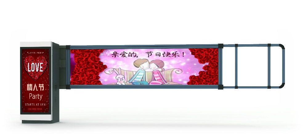 驰安科技讲解广告道闸限位器的作用及调整步骤