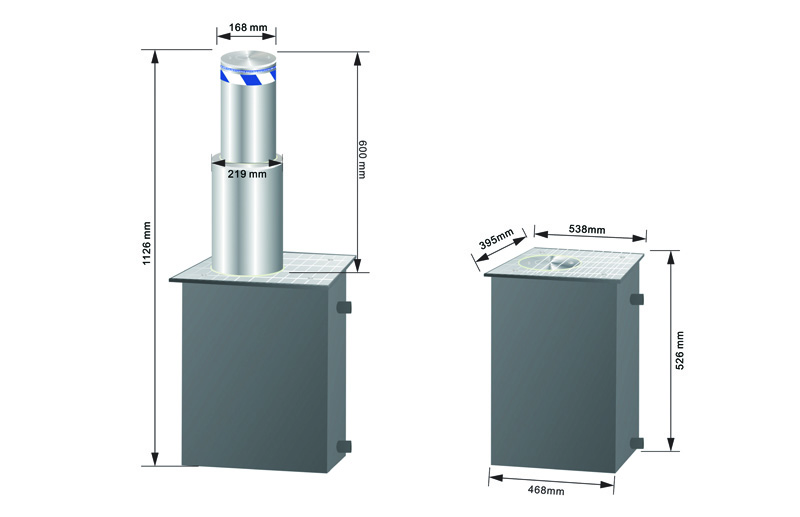 路障柱：城市交通管理的得力助手-驰安科技